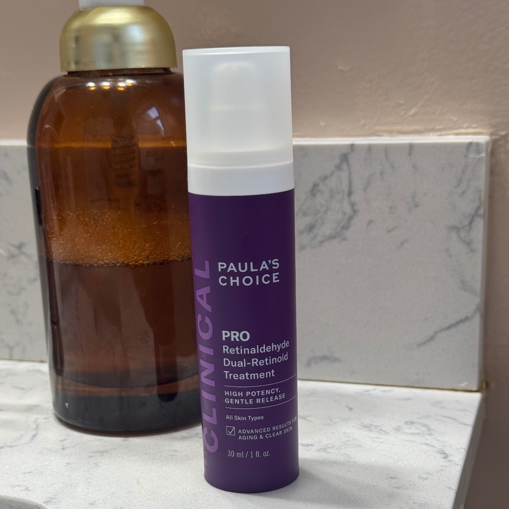Dual retinol treatment